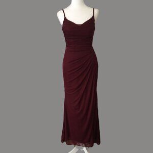 Azazie Burgundy Gown